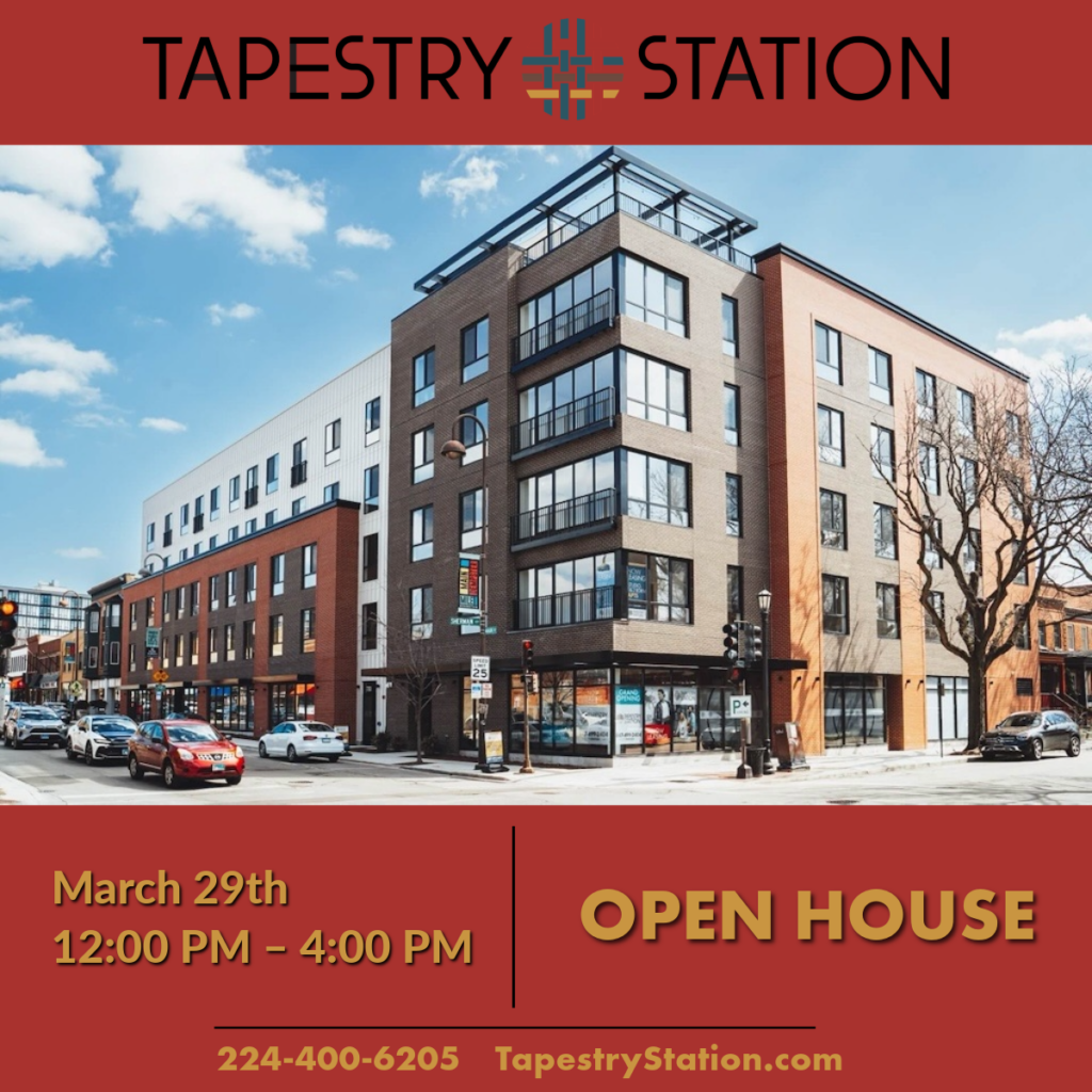 Tapestry Station March 2026 Open House from 12pm to 4pm